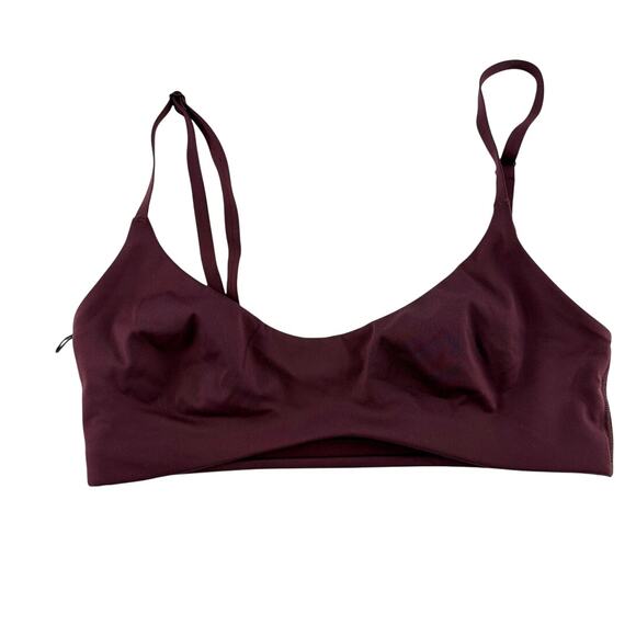 Nike Skims Matte Women's Currant Micro Scoop Bra Size M - Picture 3 of 10